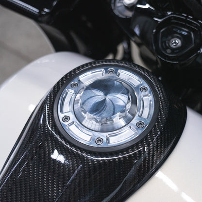 Billet Aluminum Gas Cap Assembly for Harley-Davidson Touring Models (2023.5–2024)