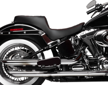 Drag Specialties Performance Predator 2-Up Seat – Vinyl – Double Diamond – Red Thread – FL '00-'17 – view 2