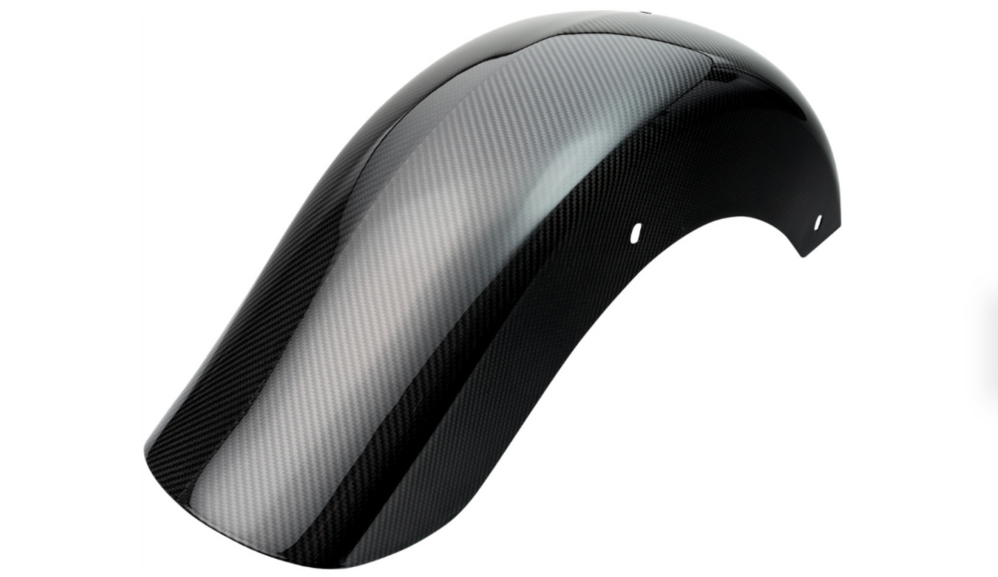 SlyFox Carbon Rear Fender - Black Gloss