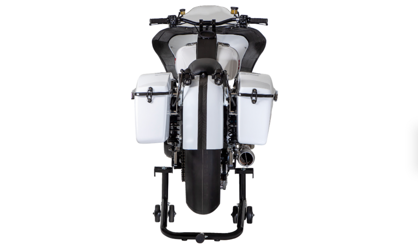 SlyFox Carbon Rear Fender - Black Gloss