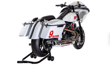 SlyFox Carbon Rear Fender - Black Gloss