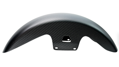 SlyFox Carbon Front Mid-Length Fender - Black Matte