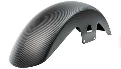 SlyFox Carbon Front Mid-Length Fender - Black Matte