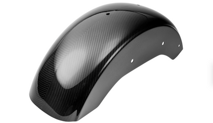 SlyFox Carbon Rear Fender - Black Gloss