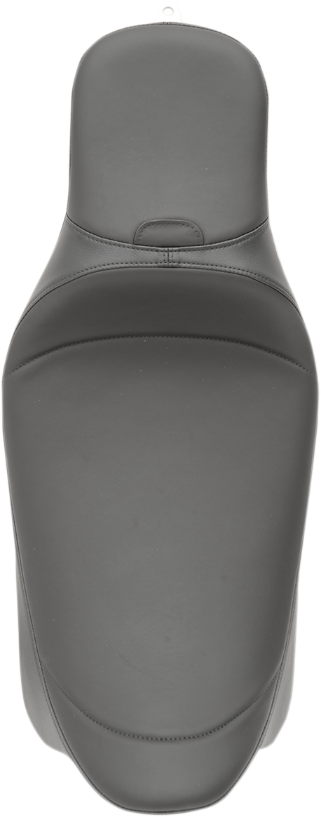 Drag Specialties Extended Reach Predator Seat – Mild Stitched – Backrest Recepticle – FL '08-'24 – view 2