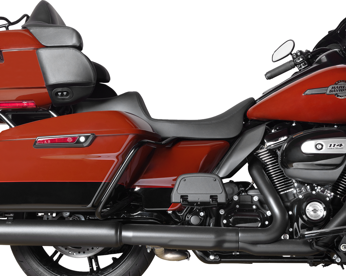 Drag Specialties Predator III Seat – Extended Reach – Smooth – FLH/FLT '08-'24 – view 2
