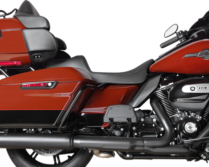 Drag Specialties Predator III Seat – Extended Reach – Smooth – FLH/FLT '08-'24 – view 2