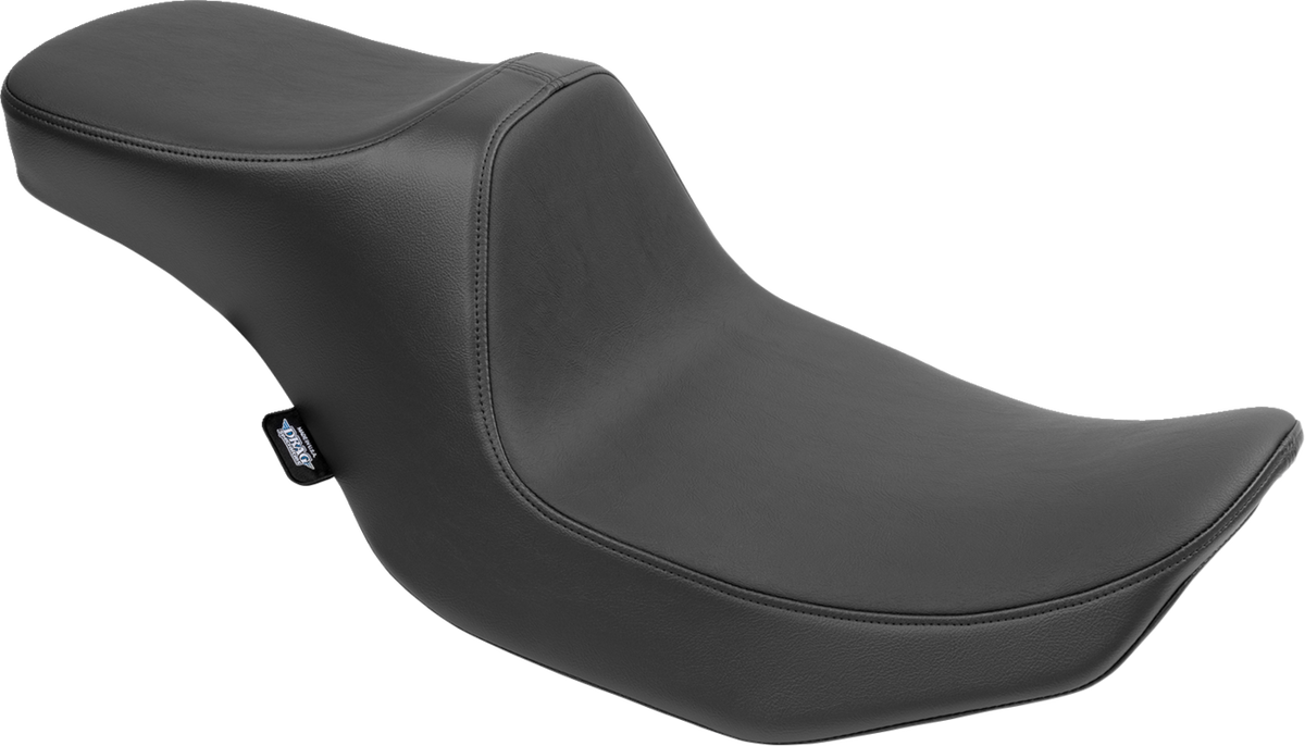 Drag Specialties Predator III 2-Up Seat – Vinyl – Smooth – FLT/FLH '23-'24 – view 4