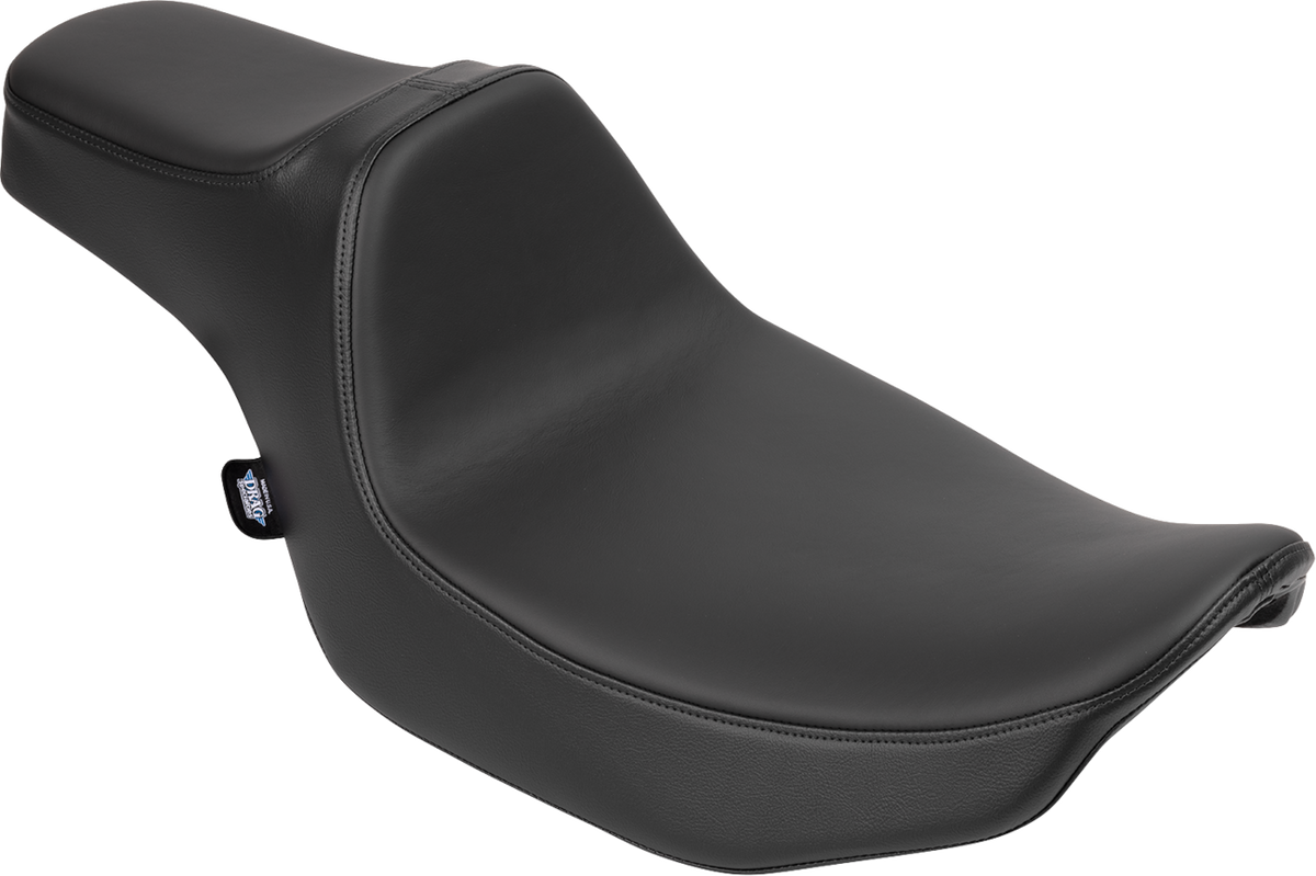 Drag Specialties Extended Reach Predator III Seat – Vinyl/Solar Leather – Smooth – FLT/FLH '23-'25