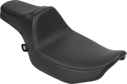 Drag Specialties Extended Reach Predator III Seat – Vinyl/Solar Leather – Smooth – FLT/FLH '23-'25