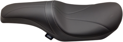 Drag Specialties Predator Seat – Mild Stitched – Yaffe Gas Tank – FL '08-'23