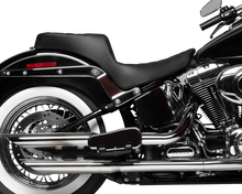 Drag Specialties Performance Predator 2-Up Seat – Vinyl – Double Diamond – Black Thread – FL '00-'17 – view 2