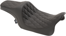 Drag Specialties Predator III Seat – Double Diamond – Black Stitiched – FL '08-'23