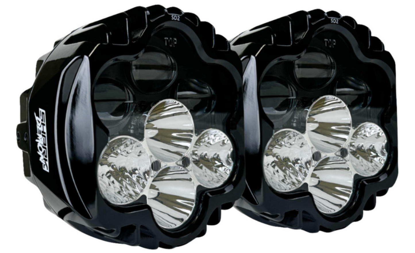 Custom Dynamics Shark Demon® 2 Headlight - Road Glide