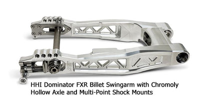 HHI Dominator FXR / Early FL Billet Swingarm Kit