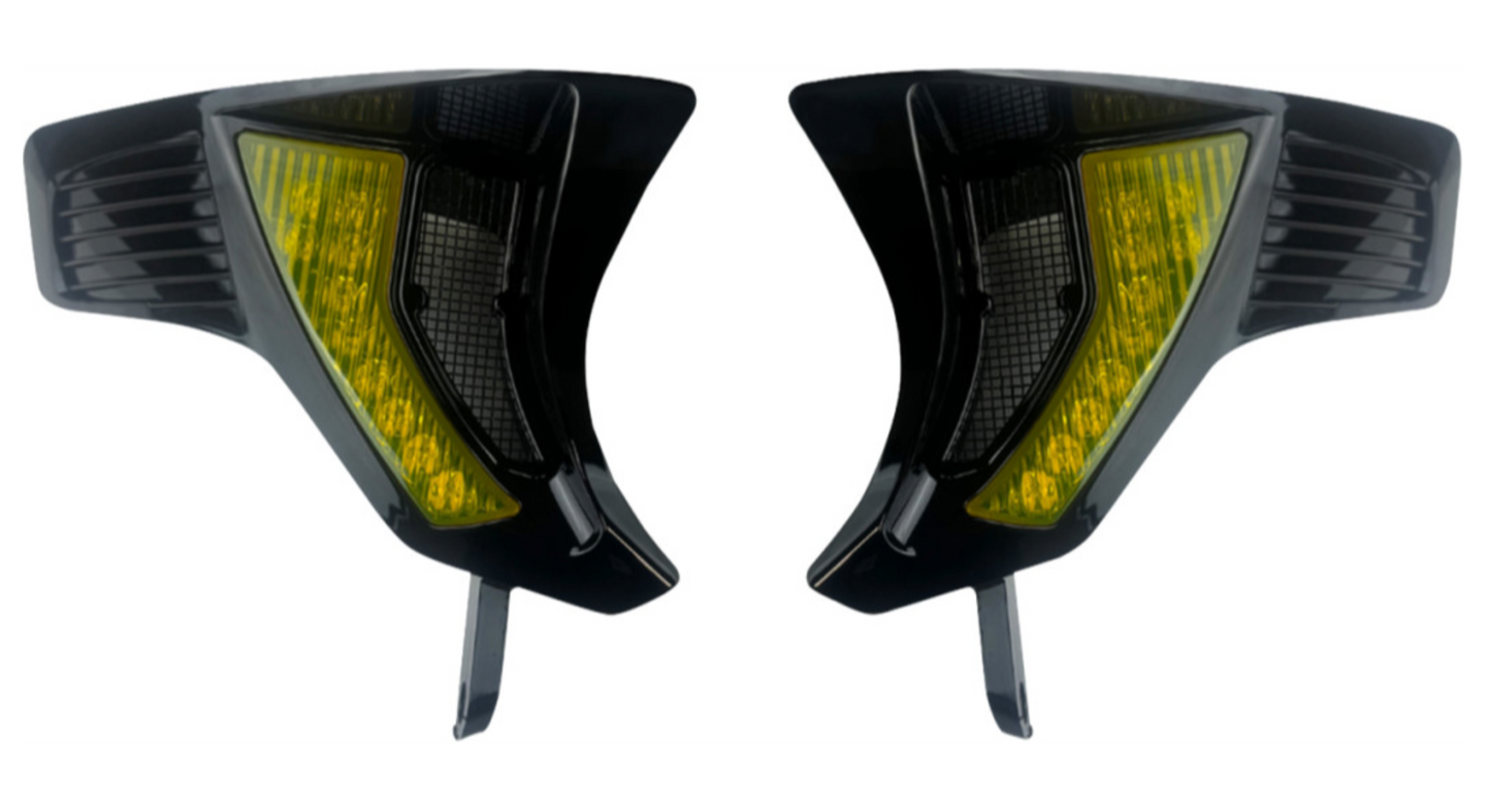 Custom Dynamics Shark Demon® Integrated Front Turn Signal Vents