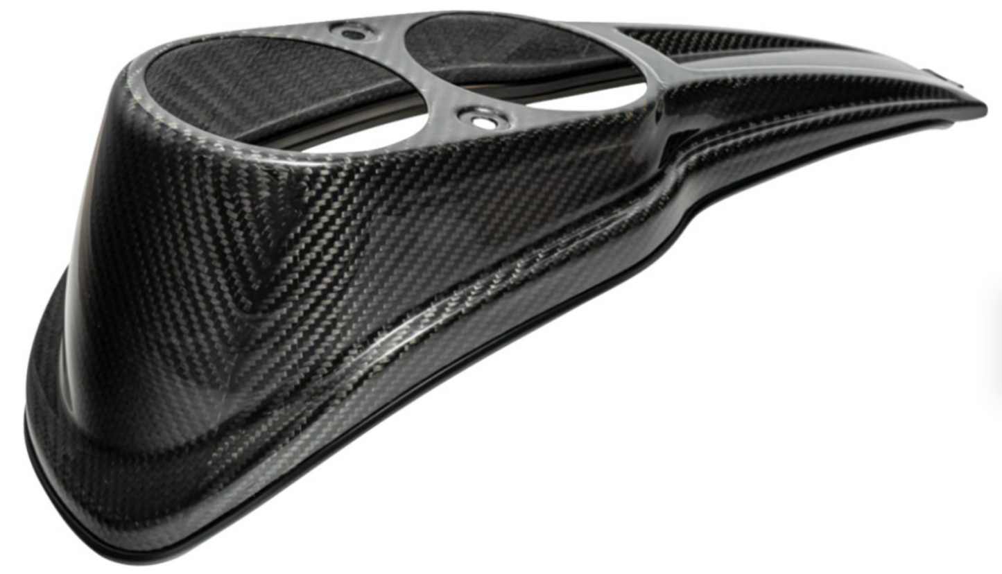 Carbon Fiber Dash Panel – Gloss Black – 2020–2021 Harley-Davidson® Low Rider S