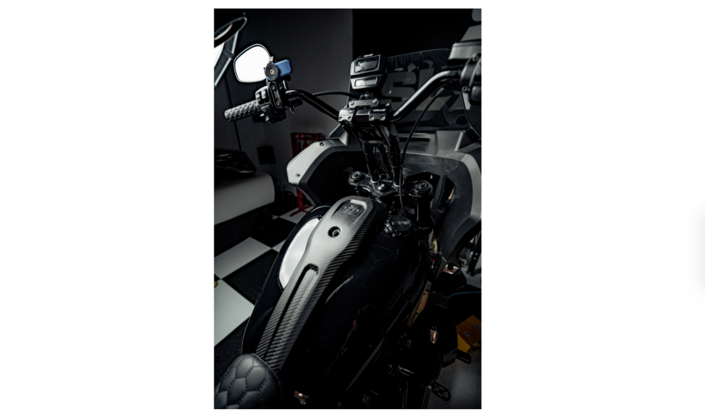 SlyFox Carbon Dash Panel - Black Gloss 2022-2024 Low rider S & ST