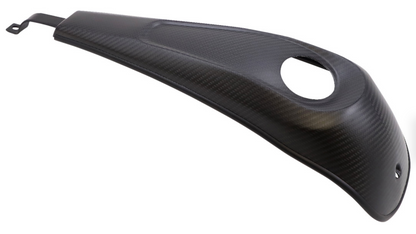 SlyFox Carbon Dash Panel w/ Center Hole - Black Matte