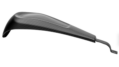 SlyFox Carbon Dash Panel w/ Side Fill - Black Matte