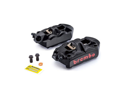 Brembo M4 Front Caliper Set (Radial Mount) Black