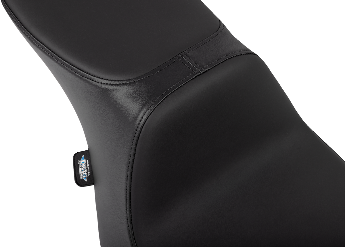 Drag Specialties Predator 2-Up Seat – Solar Leather – Smooth – w/o Backrest – FLT/FLH '23-'24 – view 2