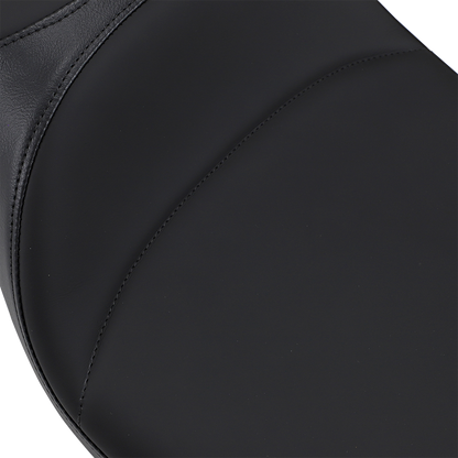 Drag Specialties Extended Reach Predator Seat – Mild Stitched – Backrest Recepticle – FL '08-'24 – view 3