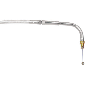 New - Sterling Chromite II® Braided Idle Cable for Harley-Davidson - 45-1/2"