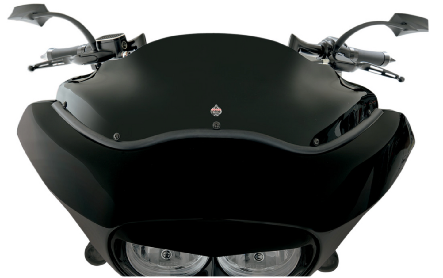 Klock Werks Flare™ Windshield - 8"- Black