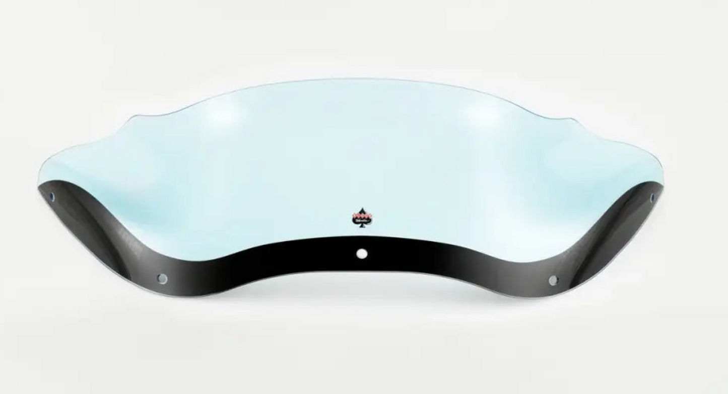 Klock Werks Kolor Flare™ Sport Windshield - 8" - Multiple Color Options