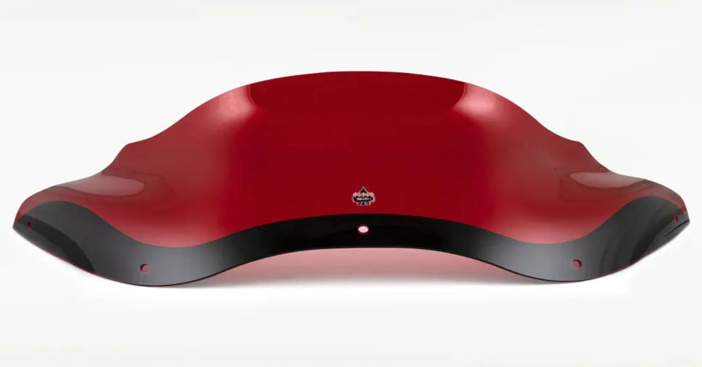 Klock Werks Kolor Flare™ Sport Windshield - 8" - Multiple Color Options