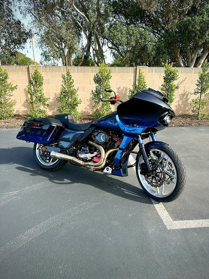 Escape de alto rendimiento SPB Fab Mid Control para M8 Bagger