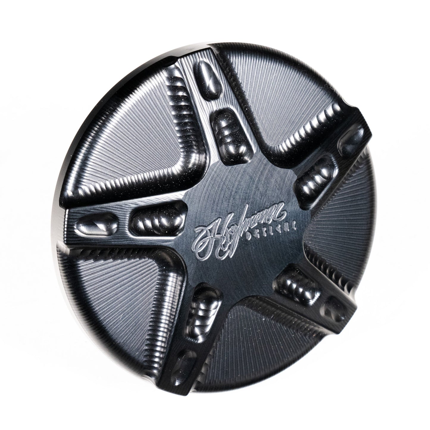 Hofmann Designs 5 Spoke Directional Gas Cap – Billet Aluminum for Harley-Davidson