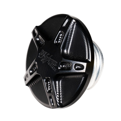 Hofmann Designs 5 Spoke Directional Gas Cap – Billet Aluminum for Harley-Davidson