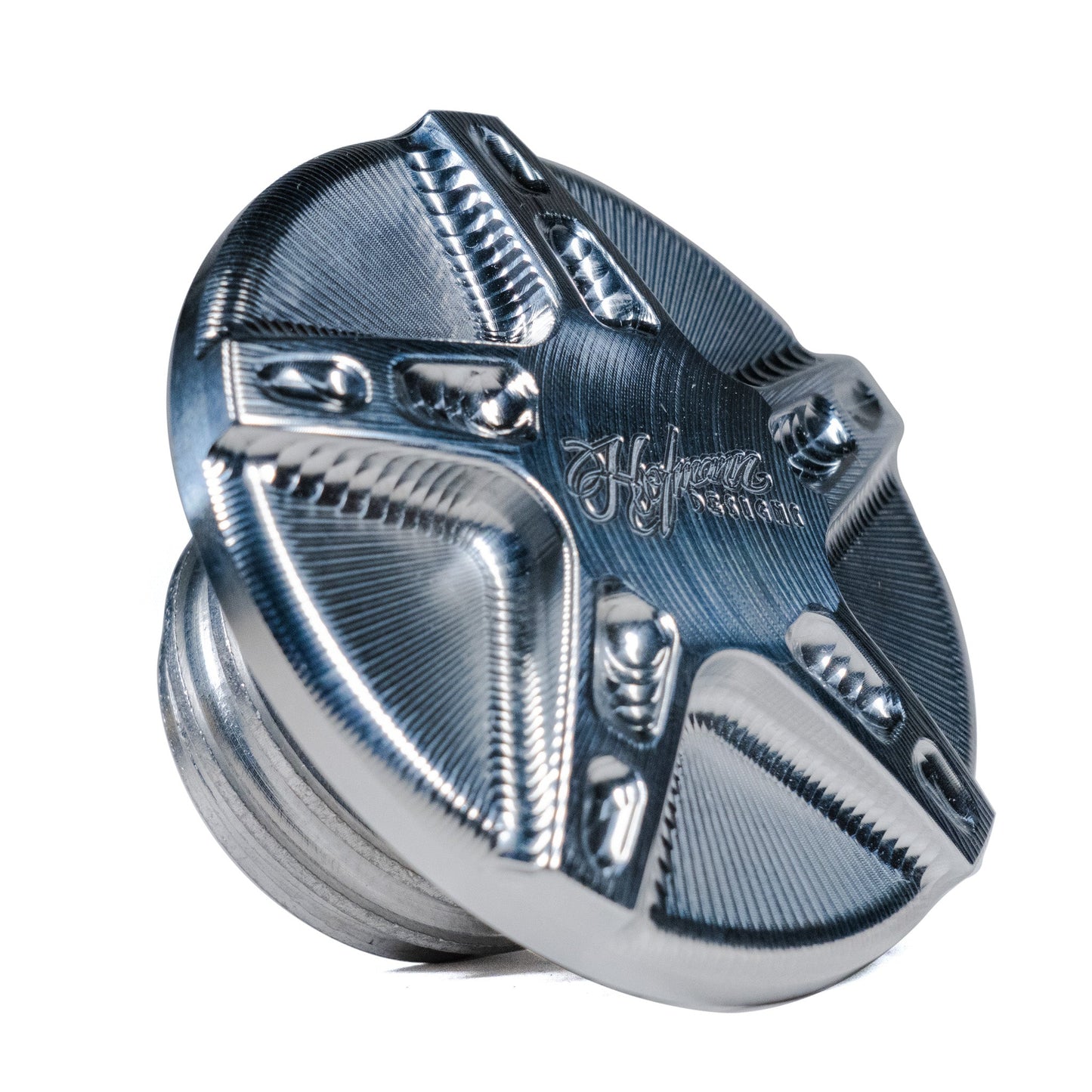 Hofmann Designs 5 Spoke Directional Gas Cap – Billet Aluminum for Harley-Davidson