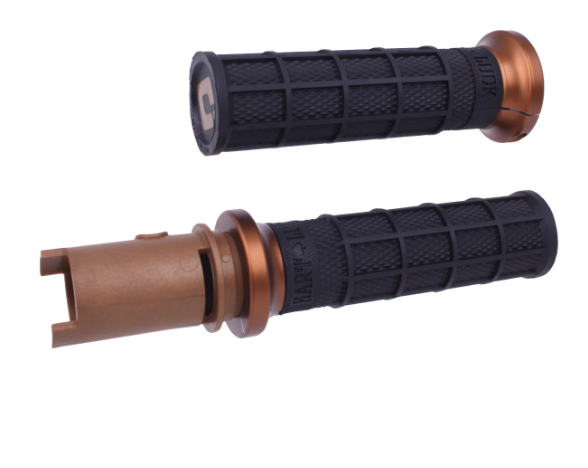 ODI Lock-On Hart-Luck Signature Full-Waffle Grips