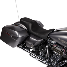 Drag Specialties Predator 2-Up Seat – Vinyl – Smooth – w/o Backrest – FLH/FLTR '08-'24 – view 2