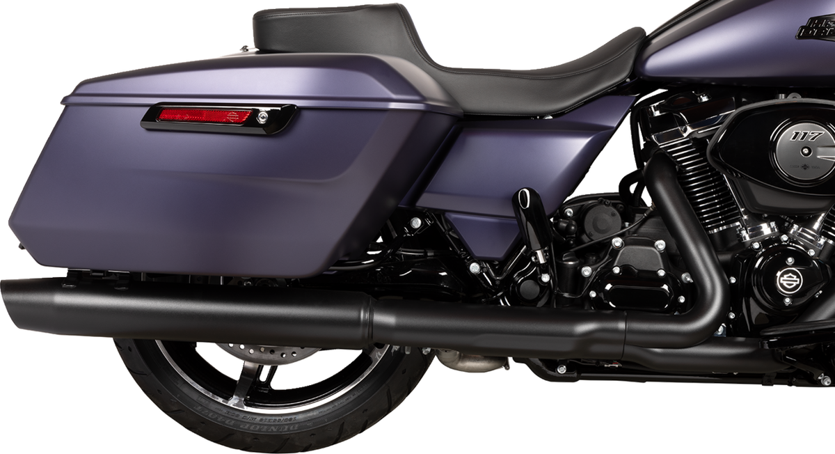 Drag Specialties Performance Predator 2-Up Seat – Extended Reach – Solar Leather – Smooth – FLHX/FLTR '23-'24 – view 4