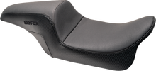 Slyfox Drifter Seat – Black Logo – Smooth Vinyl – Carbon Fiber – FL '08-'23