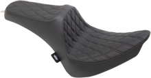 Drag Specialties Predator III Seat – Double Diamond – Black Stitching – FX/FL '00-'17