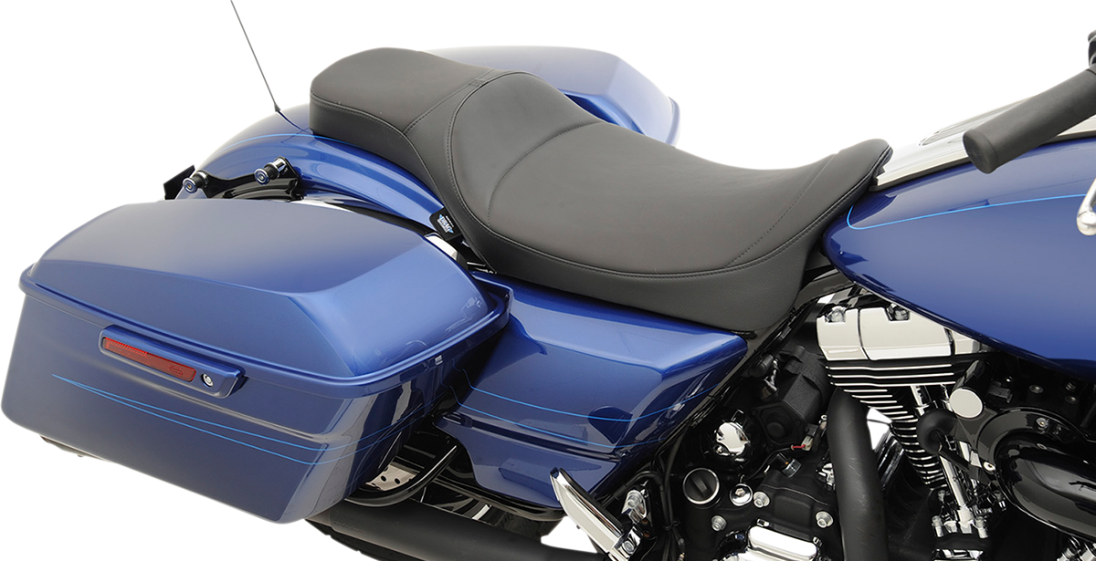 Drag Specialties Extended Reach Predator Seat – Mild Stitched – FL '08-'24 – view 3