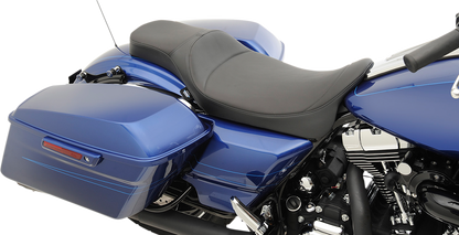 Drag Specialties Extended Reach Predator Seat – Mild Stitched – FL '08-'24 – view 3
