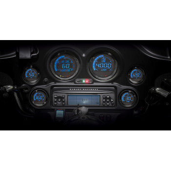 HD-02 | Kit 6 pièces (contour noir) | pour Harley-Davidson