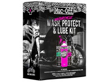 Muc-Off Motorcycle Wash, Protect & Lube Kit – Complete 3-in-1 Cleaning System