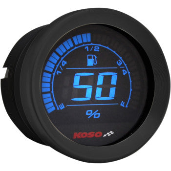 HD-02F | Fuel level meter | Harley-Davidson | Silver + Black