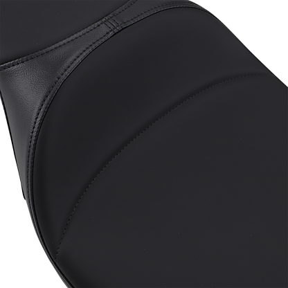 Drag Specialties Extended Reach Predator Seat – Mild Stitched – FL '08-'24 – view 2