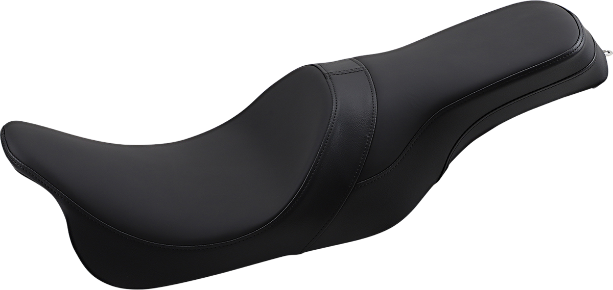 Drag Specialties Forward Positioned Predator 2-Up Seat – Solar Leather – FL '08-'23