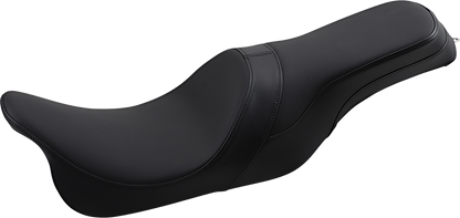 Drag Specialties Forward Positioned Predator 2-Up Seat – Solar Leather – FL '08-'23