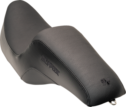 Slyfox Drifter Seat – Black Logo – Smooth Vinyl – Carbon Fiber – FL '97-'07 – view 4