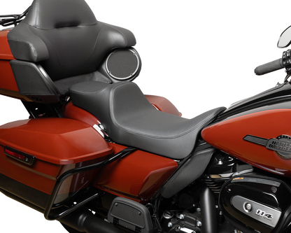 Drag Specialties Predator III Seat – Extended Reach – Smooth – FLH/FLT '08-'24 – view 3